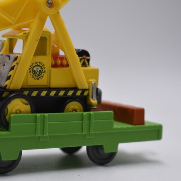 Thomas & Friends Kavin 2009 on Green Flatbed 2001 Plarail Railway Train TOMY - Picture 4 of 10